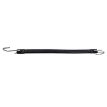 Load image into Gallery viewer, Long Heavy-Duty Natural Rubber Bungee Cords (10-Pack Black)