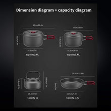 Load image into Gallery viewer, Camping Cookware Set