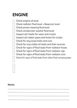 Load image into Gallery viewer, Vehicle Inspection Checklist - DIGITAL DOWNLOAD