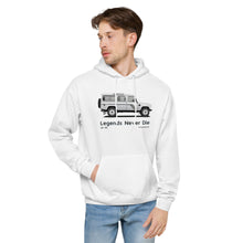 Load image into Gallery viewer, Land Rover Defender 110 TDi - Unisex fleece hoodie