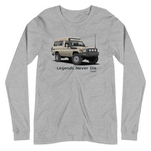 Load image into Gallery viewer, Toyota Land Cruiser Troopy | Toyota Land Cruiser 70 Series Unisex Long Sleeve Tee