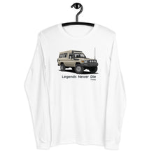 Load image into Gallery viewer, Toyota Land Cruiser Troopy | Toyota Land Cruiser 70 Series Unisex Long Sleeve Tee
