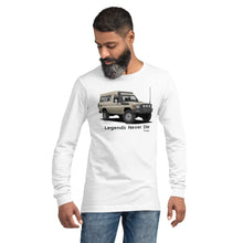 Load image into Gallery viewer, Toyota Land Cruiser Troopy | Toyota Land Cruiser 70 Series Unisex Long Sleeve Tee