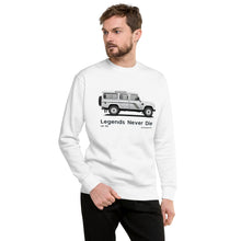 Load image into Gallery viewer, Land Rover Defender 110 TDi - Unisex Premium Sweatshirt