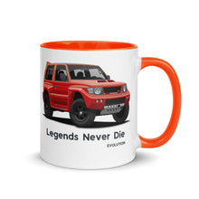 Load image into Gallery viewer, Mitsubishi Pajero Evolution 4x4 | Mitsubishi Pajero | Mitsubishi Mug with Color Inside