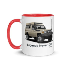 Load image into Gallery viewer, Toyota Land Cruiser Troopy | Toyota Land Cruiser 70 Series Mug with Color Inside