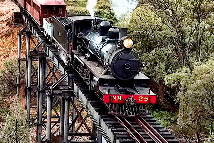 TRAIN CHASING In Bad Weather | Overlanding Flinders Ranges South Australia