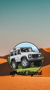 Land Rover Defender 110  4 Wheel Drive Phone Wallpaper