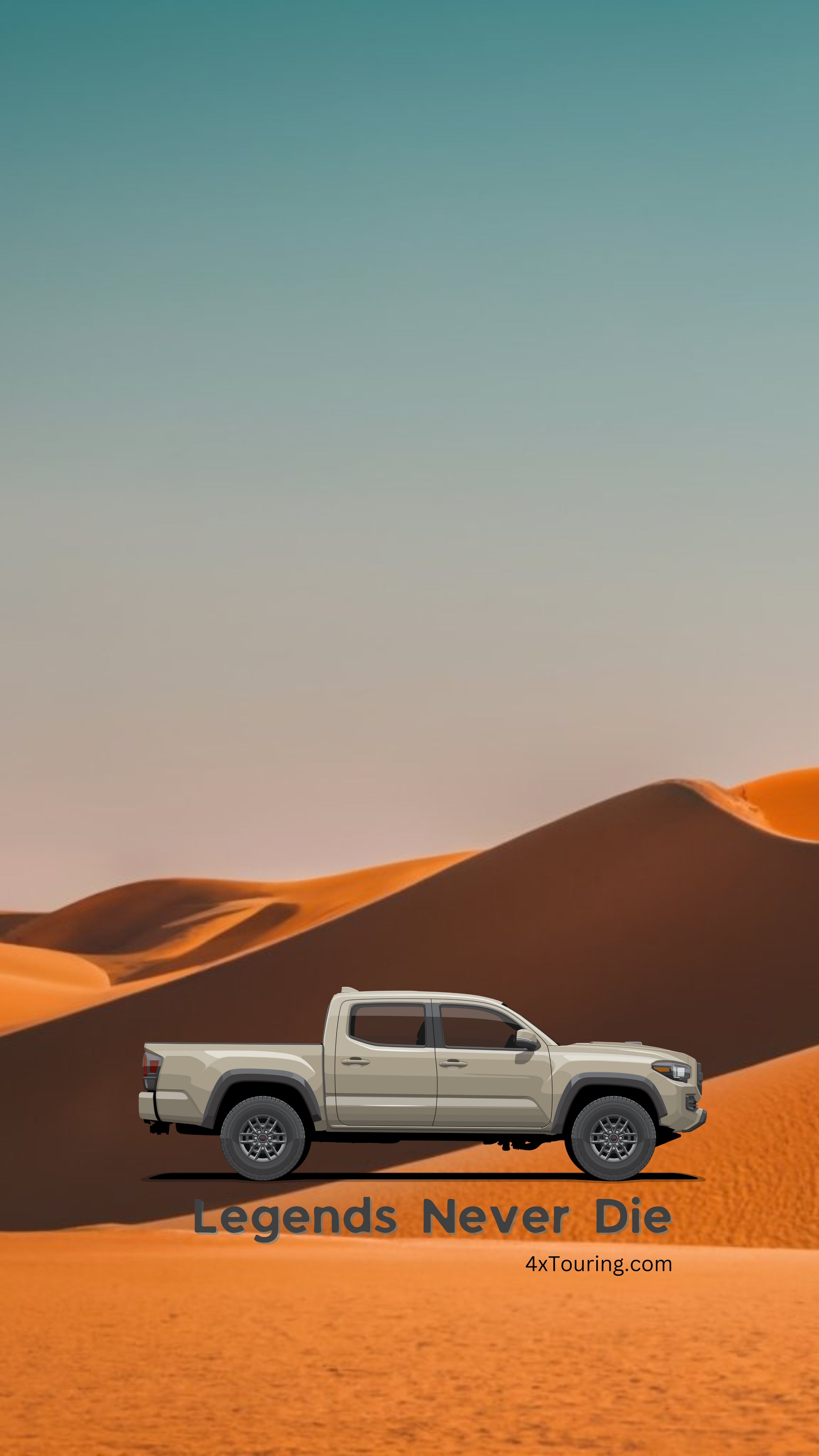 Toyota Tacoma Phone Wallpaper Digital Download