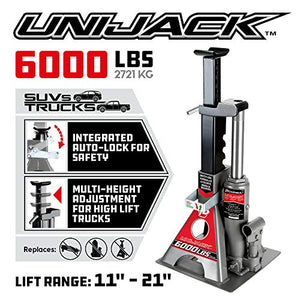 Powerbuilt 620471 Unijack - 6000 lb. Capacity