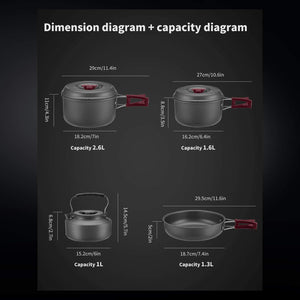 Camping Cookware Set