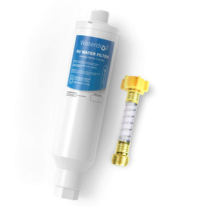 Inline Water Filter, NSF Certified, Reduces Lead, Fluoride, Cl, Bad Taste