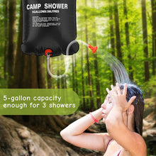 Load image into Gallery viewer, Solar Energy Heated Outdoor Shower Bag
