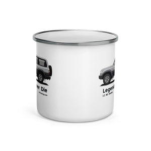 Toyota Land Cruiser 80 Series - Enamel Mug