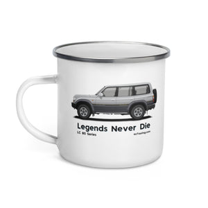 Toyota Land Cruiser 80 Series - Enamel Mug