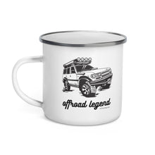 Load image into Gallery viewer, Toyota Land Cruiser 80 Series - Enamel Mug
