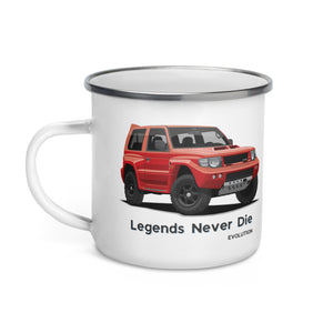 Mitsubishi Pajero Evolution 4x4 | Mitsubishi Pajero | Mitsubishi Enamel Mug