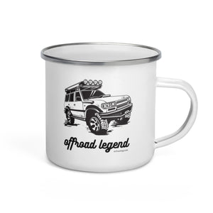 Toyota Land Cruiser 80 Series - Enamel Mug