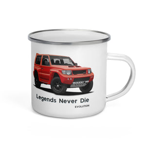 Mitsubishi Pajero Evolution 4x4 | Mitsubishi Pajero | Mitsubishi Enamel Mug