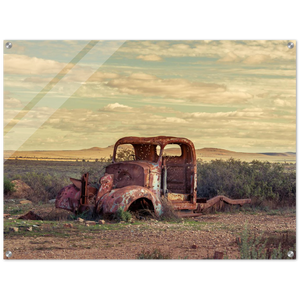 Acrylic Print  | South Australia - Alone In The Outback