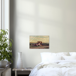 Acrylic Print  | South Australia - Alone In The Outback