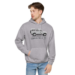 Land Rover Defender 110 TDi - Unisex fleece hoodie