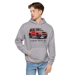 Mitsubishi Pajero Evolution 4x4 | Mitsubishi Pajero | Mitsubishi Unisex fleece hoodie