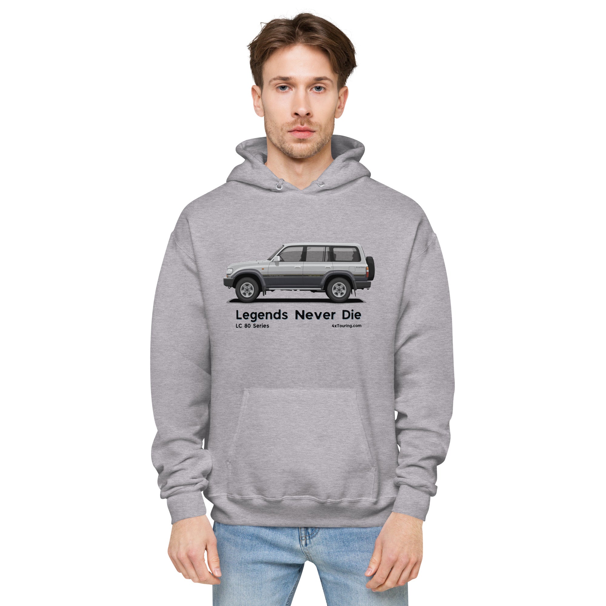 Toyota Land Cruiser 80 Series - Unisex fleece hoodie