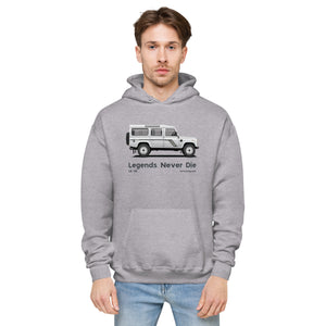 Land Rover Defender 110 TDi - Unisex fleece hoodie