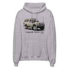 Load image into Gallery viewer, Toyota Land Cruiser Troopy | Toyota Land Cruiser 70 Series Unisex fleece hoodie
