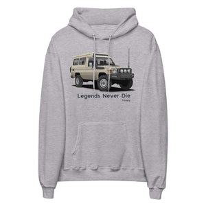 Toyota Land Cruiser Troopy | Toyota Land Cruiser 70 Series Unisex fleece hoodie