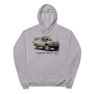 Toyota Land Cruiser Troopy | Toyota Land Cruiser 70 Series Unisex fleece hoodie