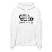 Load image into Gallery viewer, Land Rover Defender 110 TDi - Unisex fleece hoodie
