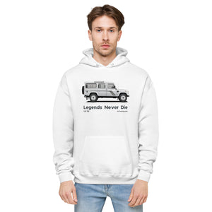 Land Rover Defender 110 TDi - Unisex fleece hoodie