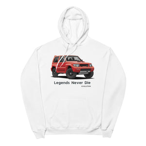 Mitsubishi Pajero Evolution 4x4 | Mitsubishi Pajero | Mitsubishi Unisex fleece hoodie