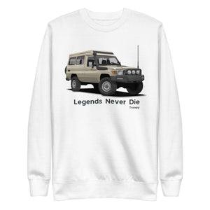 Toyota Land Cruiser Troopy | Toyota Land Cruiser 70 Series Unisex Premium Sweatshirt