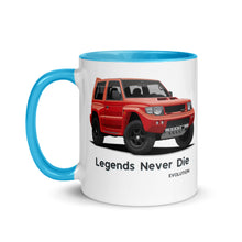 Load image into Gallery viewer, Mitsubishi Pajero Evolution 4x4 | Mitsubishi Pajero | Mitsubishi Mug with Color Inside
