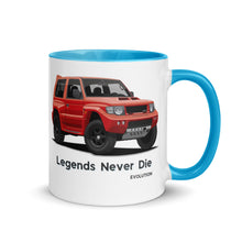 Load image into Gallery viewer, Mitsubishi Pajero Evolution 4x4 | Mitsubishi Pajero | Mitsubishi Mug with Color Inside
