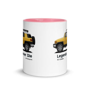 Toyota FJ Cruiser - Mug with Color Inside