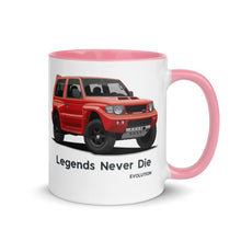 Load image into Gallery viewer, Mitsubishi Pajero Evolution 4x4 | Mitsubishi Pajero | Mitsubishi Mug with Color Inside
