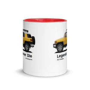 Toyota FJ Cruiser - Mug with Color Inside