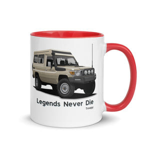 Toyota Land Cruiser Troopy | Toyota Land Cruiser 70 Series Mug with Color Inside