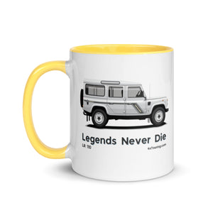 Land Rover Defender 110 TDi - Mug with Color Inside
