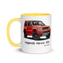Load image into Gallery viewer, Mitsubishi Pajero Evolution 4x4 | Mitsubishi Pajero | Mitsubishi Mug with Color Inside
