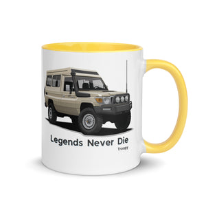 Toyota Land Cruiser Troopy | Toyota Land Cruiser 70 Series Mug with Color Inside